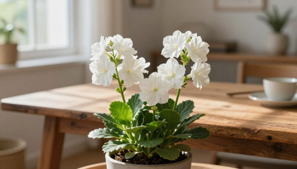 A beautiful potted plant featuring elegant white flowers, known as A beautiful potted plant featuring elegant white flowers, known as