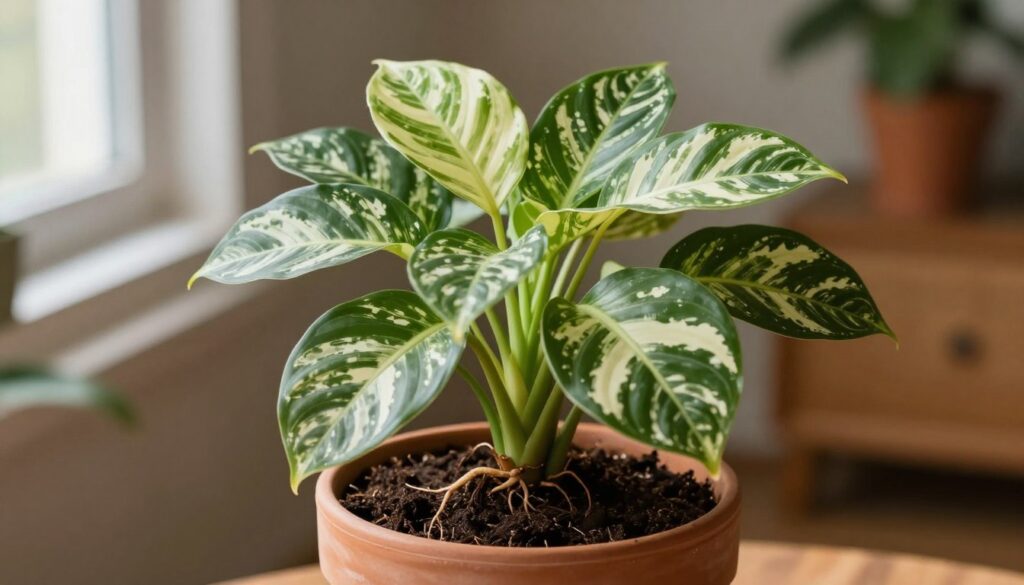 A beautifully arranged potted 