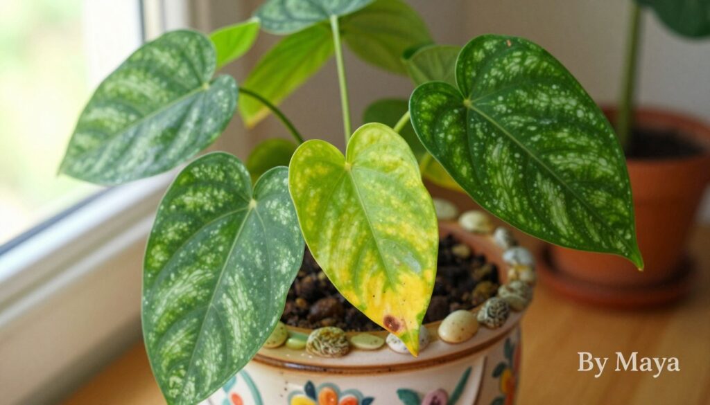 A close-up view of a healthy, vibrant 