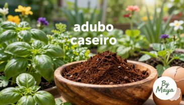 adubo caseiro para planta crescer rápido